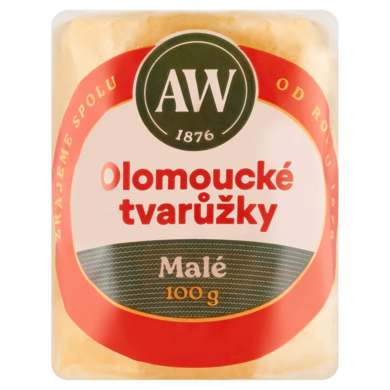 Balíček olomouckých tvarůžků značky AW