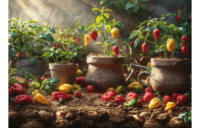 Pěstování papriček chilli v hrncích