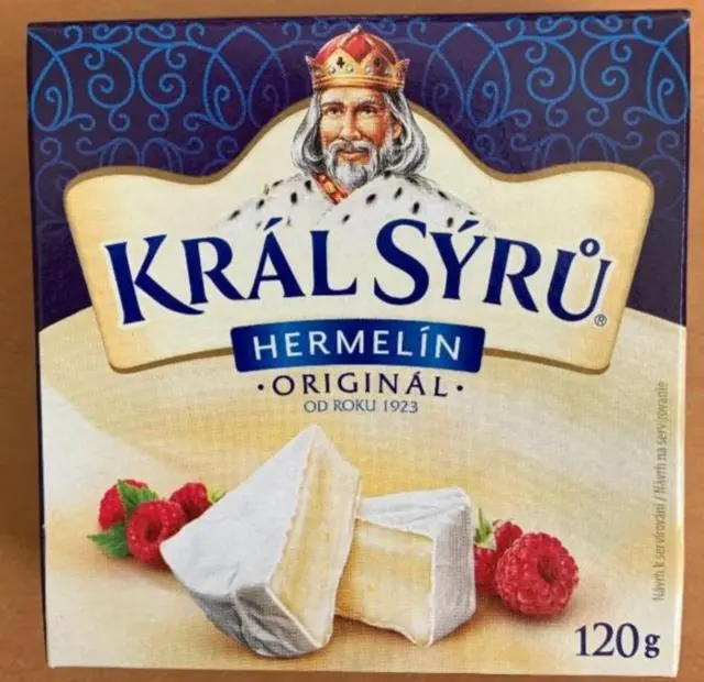 Balíček sýru Hermelín s borůvkami