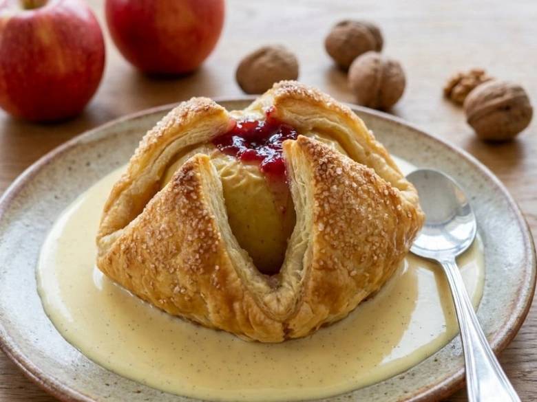 Jablíčka v županu recept na sladkost – snadný domácí dezert
