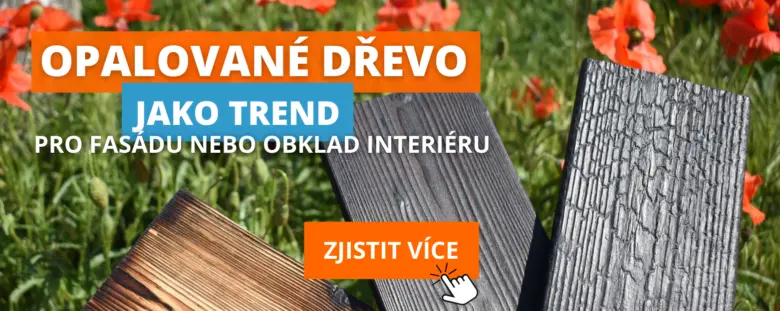 Uhlíkové dřevo pro fasádu nebo interiér