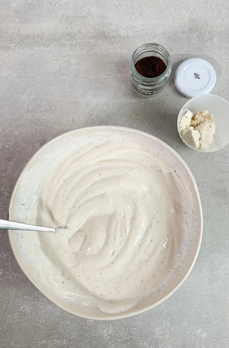 Složení pro domácí tiramisu v skleničce